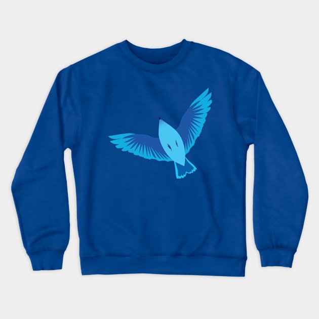 Bluebird Crewneck Sweatshirt by AliciaZwart